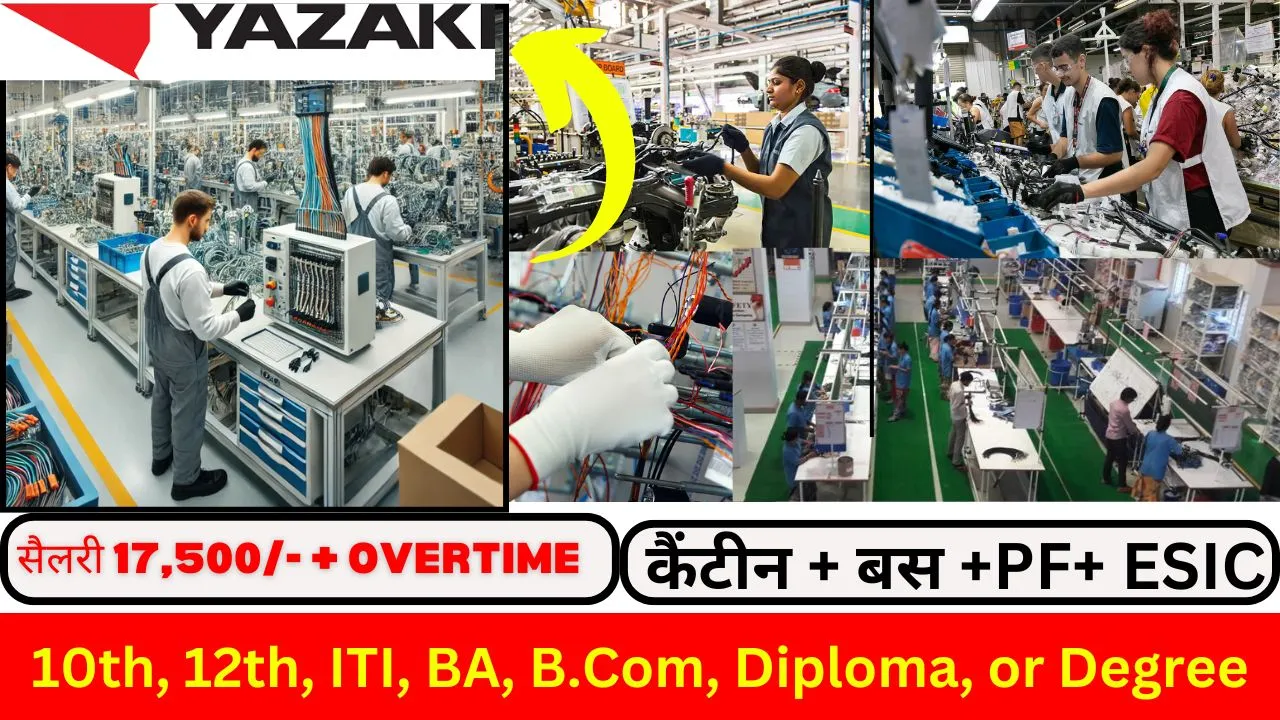 Yazaki Job vacancy 2026